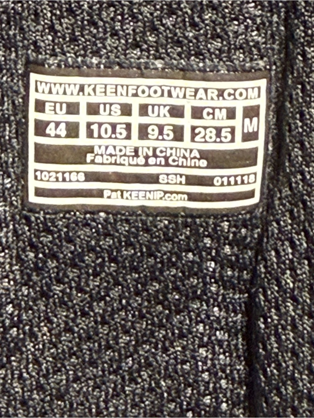 Keen Navy and Black Men's Trail Sneakers - Picture 5 of 7